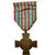 Francia, Croix du Combattant, medalla, 1914-1918, Muy buen estado, Bronce, 36.5