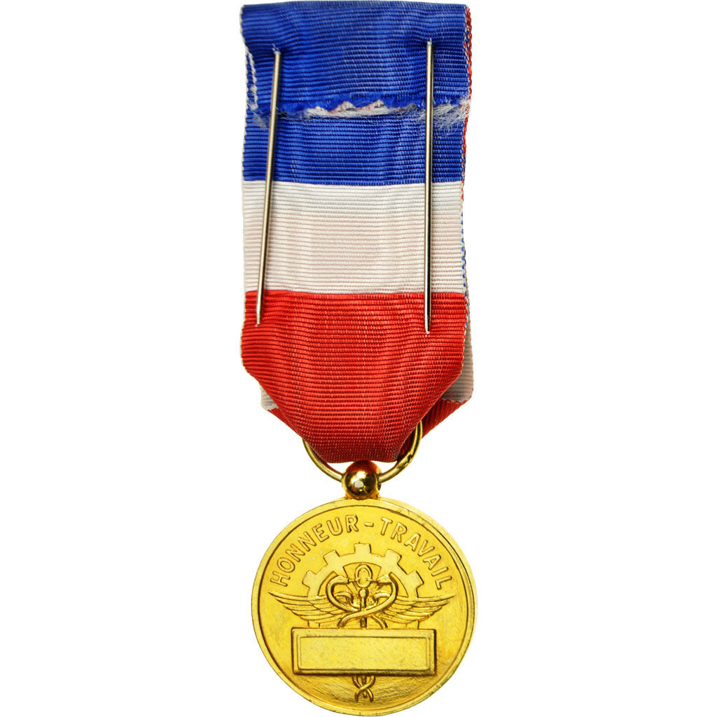 France, Médaille d'honneur du travail, Medal, Uncirculated, Gilt Bronze, 27