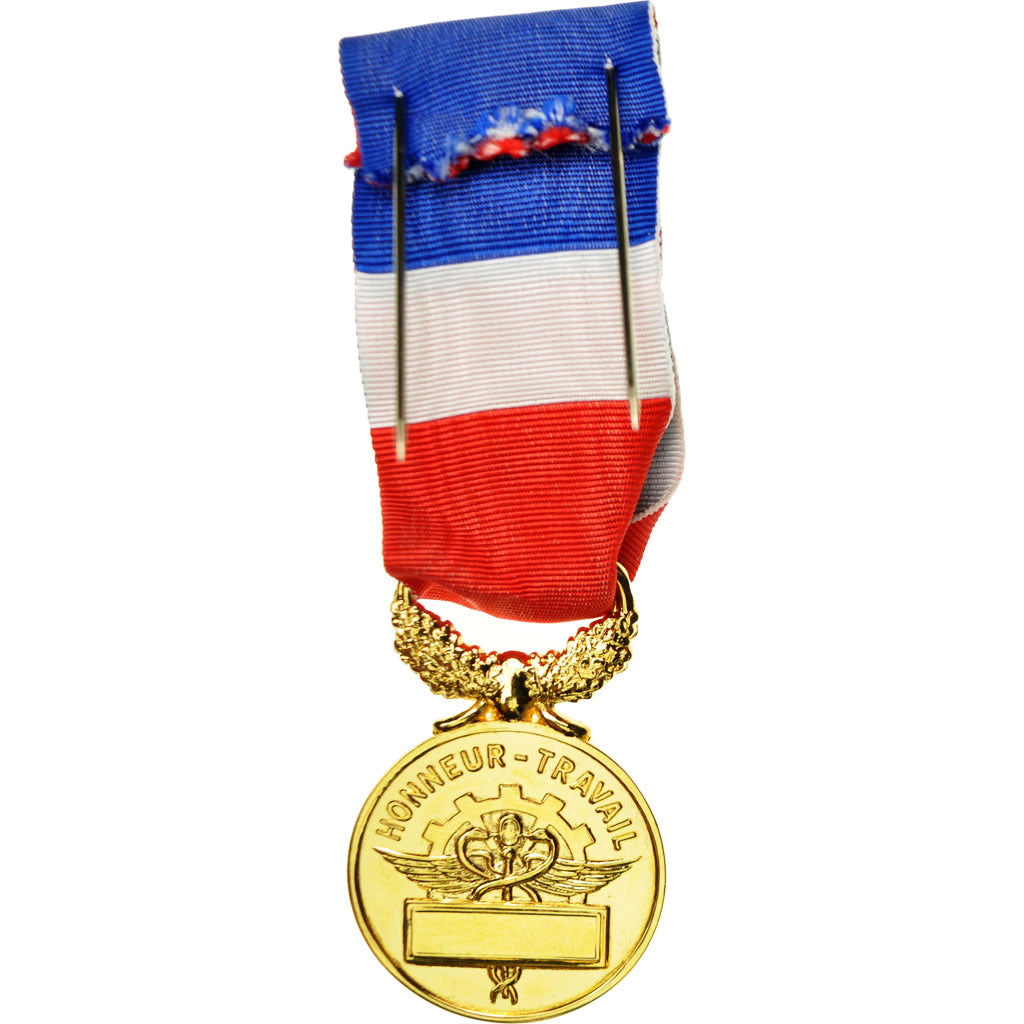 France, Médaille d'honneur du travail, Medal, Uncirculated, Gilt Bronze, 27