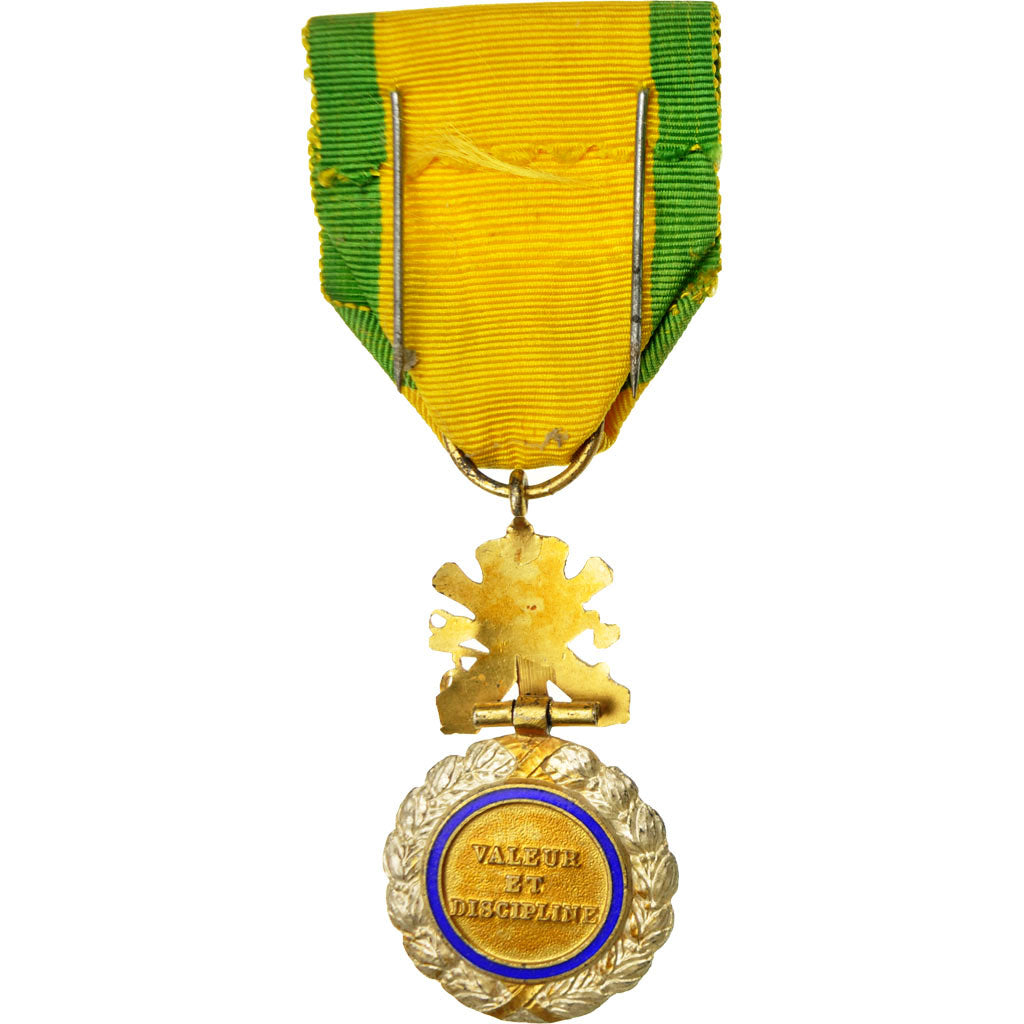 France, Troisième République, Valeur et Discipline, Medal, 1870, Excellent
