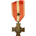 Francja, Croix de la Valeur Militaire, Medal, Doskonała jakość, Bronze, 37