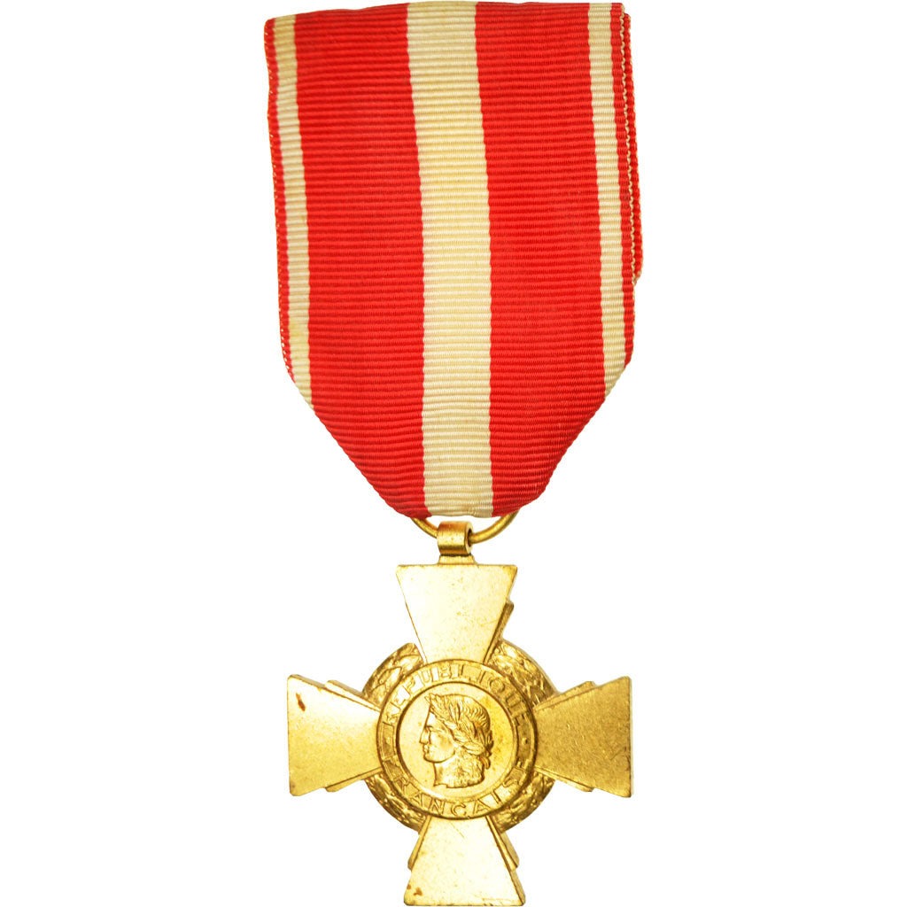 Frankreich, Croix de la Valeur Militaire, Medaille, Excellent Quality, Bronze