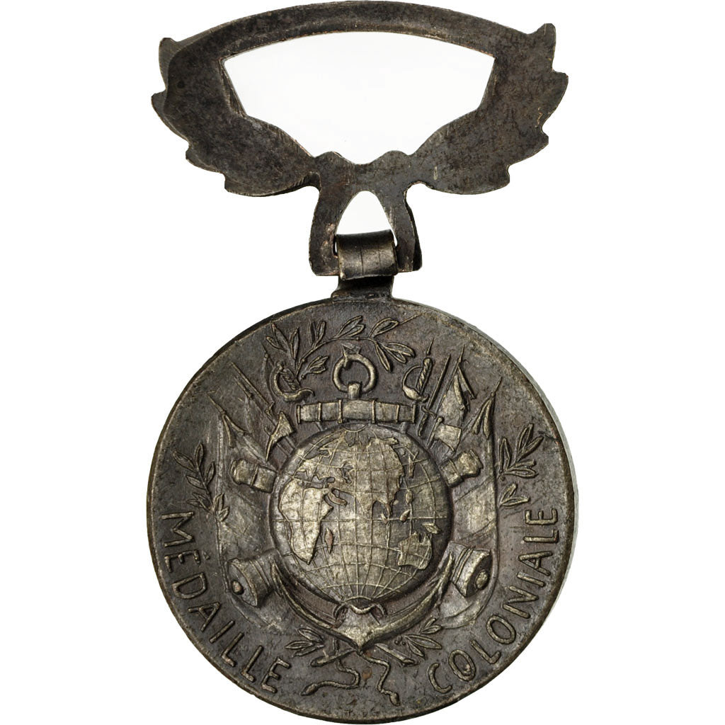 France, Médaille Coloniale, Medal, Very Good Quality, Silvered bronze, 30