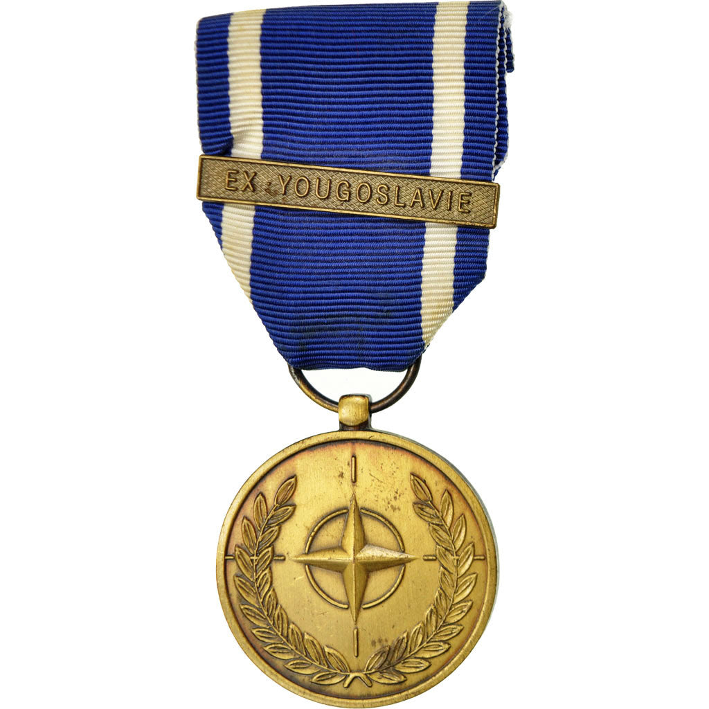 France, OTAN, Ex Yougoslavie, Medal, Excellent Quality, Bronze, 35