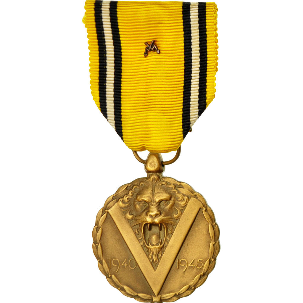 Belgium, Commémorative de la Guerre, Medal, 1940-1945, Uncirculated, Bronze, 37