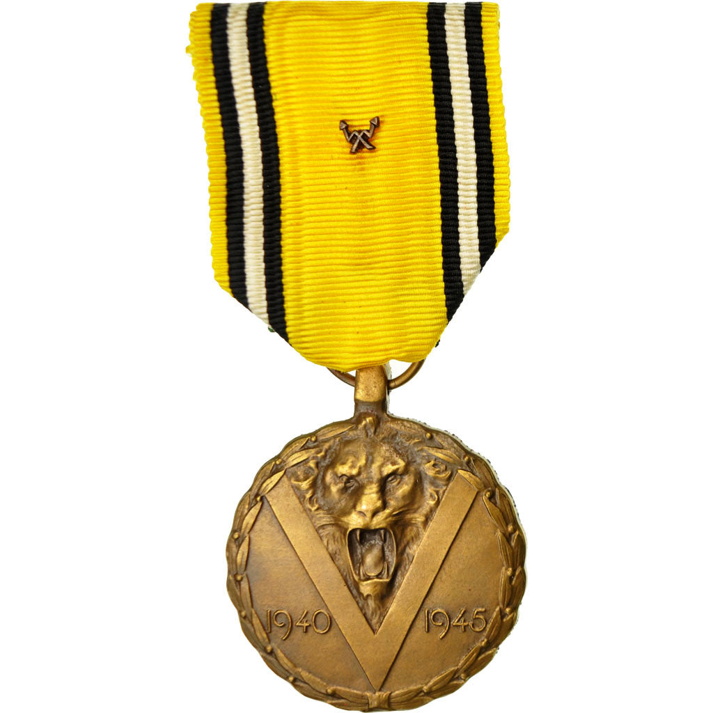 Belgium, Commémorative de la Guerre, Medal, 1940-1945, Very Good Quality