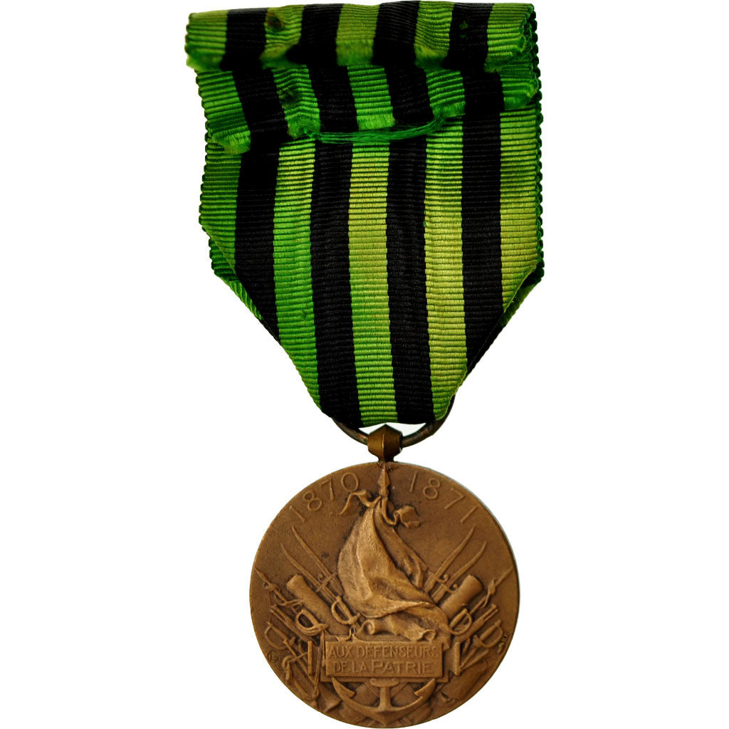 Francia, Aux Défenseurs de la Patrie, medaglia, 1870-1871, Fuori circolazione