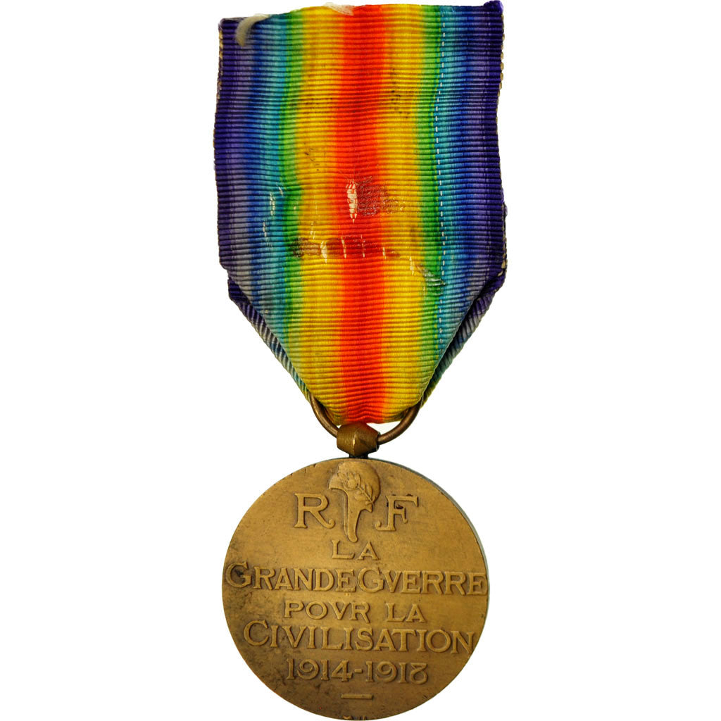 France, La Grande Guerre pour la Civilisation, Medal, 1914-1918, Very Good