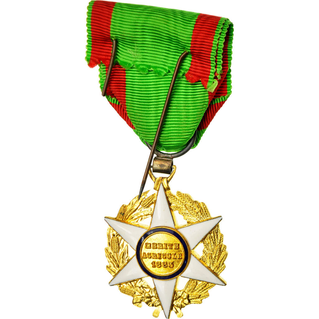 France, Médaille du Mérite Agricole, Medal, 1883, Uncirculated, Silver, 42