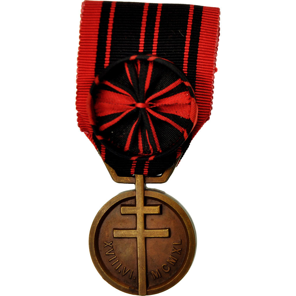 Francia, Résistance, Patria Non Immemor, medaglia, 1940, Fuori circolazione