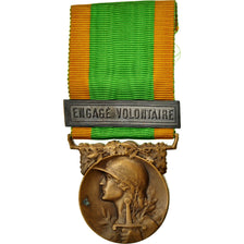 France, Grande Guerre, Engagé Volontaire, Medal, 1914-1918, Uncirculated