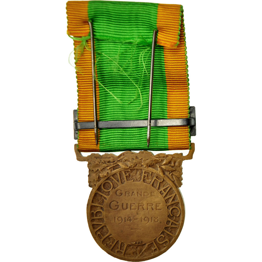 France, Grande Guerre, Engagé Volontaire, Médaille, 1914-1918, Non circulé
