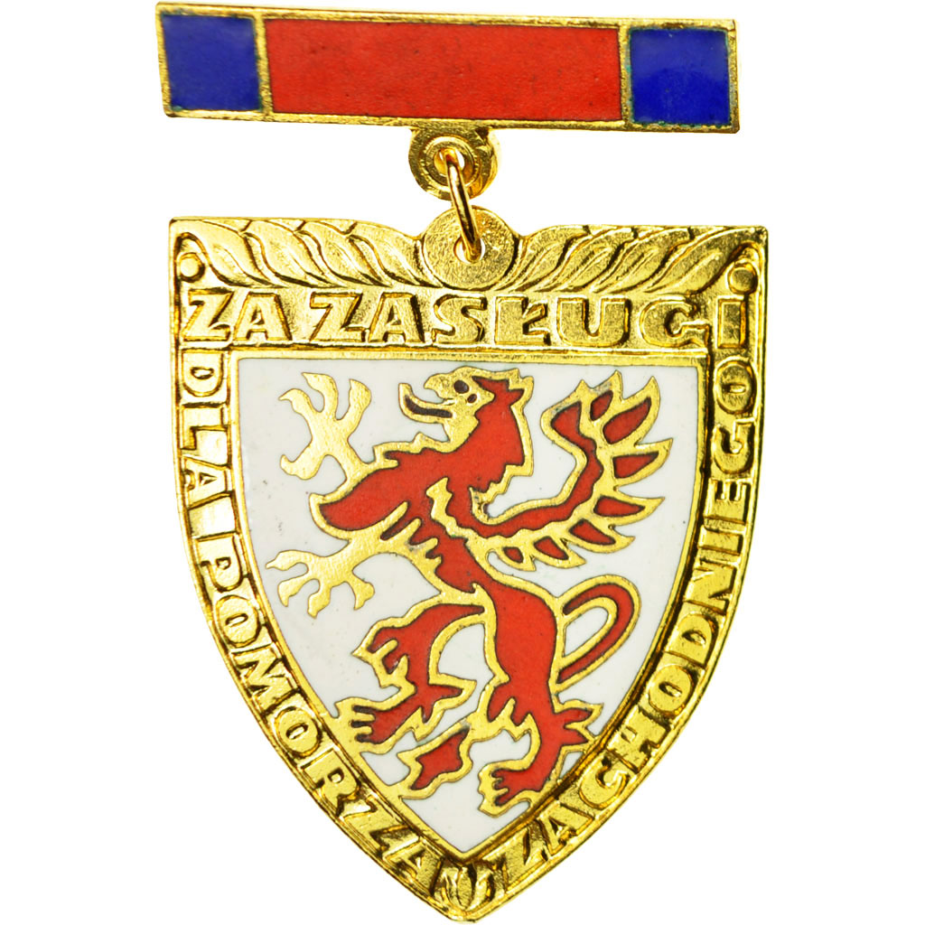 Polen, Pomorza, Medaille, Niet gecirculeerd, Gilt Bronze, 45