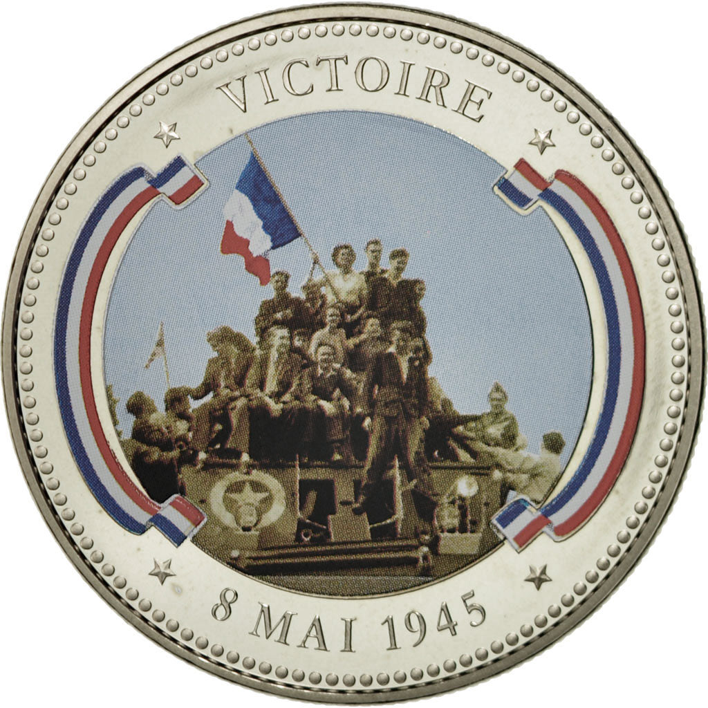 France, Medal, Seconde Guerre Mondiale, Victoire du 8 Mai 1945, MS(65-70)