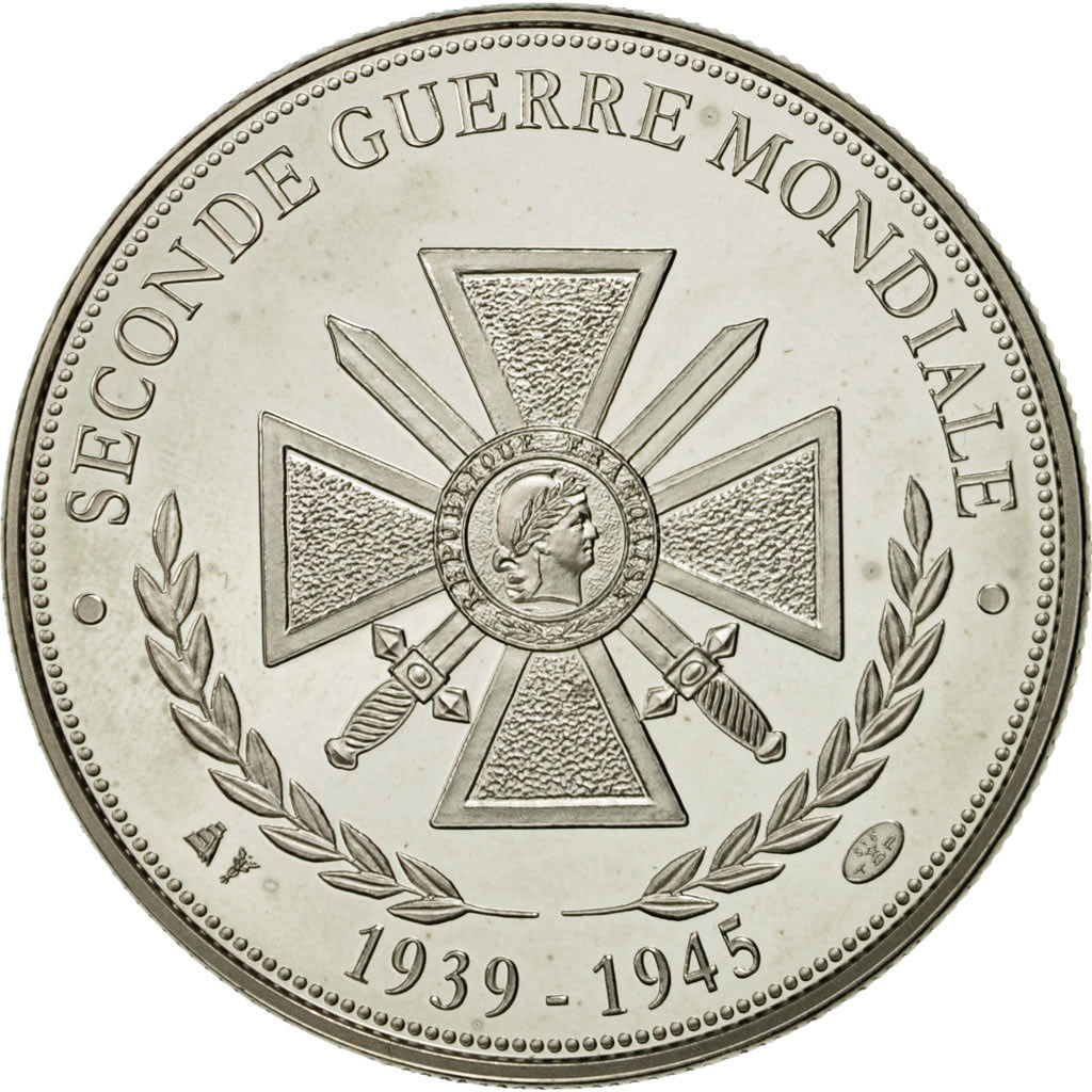 France, Medal, Seconde Guerre Mondiale, Victoire du 8 Mai 1945, MS(65-70)