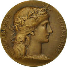 Frankreich, Medaille, Chambre de Commerce de Rouen, Dupuis.D, VZ, Bronze