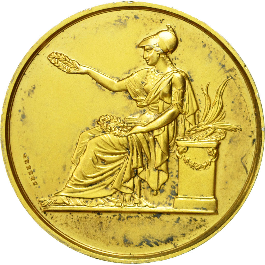 Francja, Medal, Société Industrielle du Nord de la France, 1956, Brenet