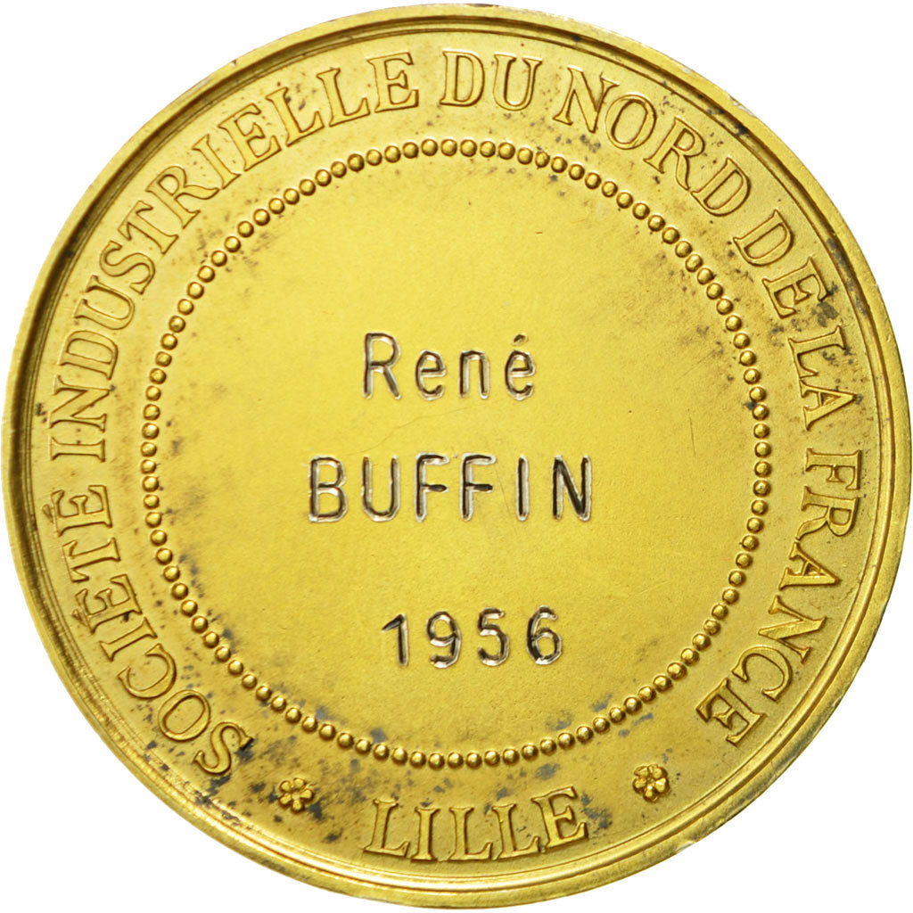 Francja, Medal, Société Industrielle du Nord de la France, 1956, Brenet
