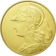 France, Medal, Société Ferrero France, Marianne Casquée, 2015, MS(65-70)
