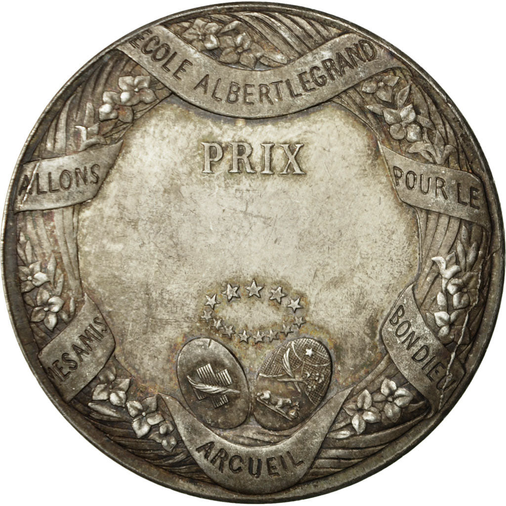 France, Medal, Henri Dominique Lacordaire, Ecole Legrand, Dupuis.D, AU(55-58)
