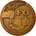 France, Medal, Confédération Générale du Travail Force Ouvrière, 1985