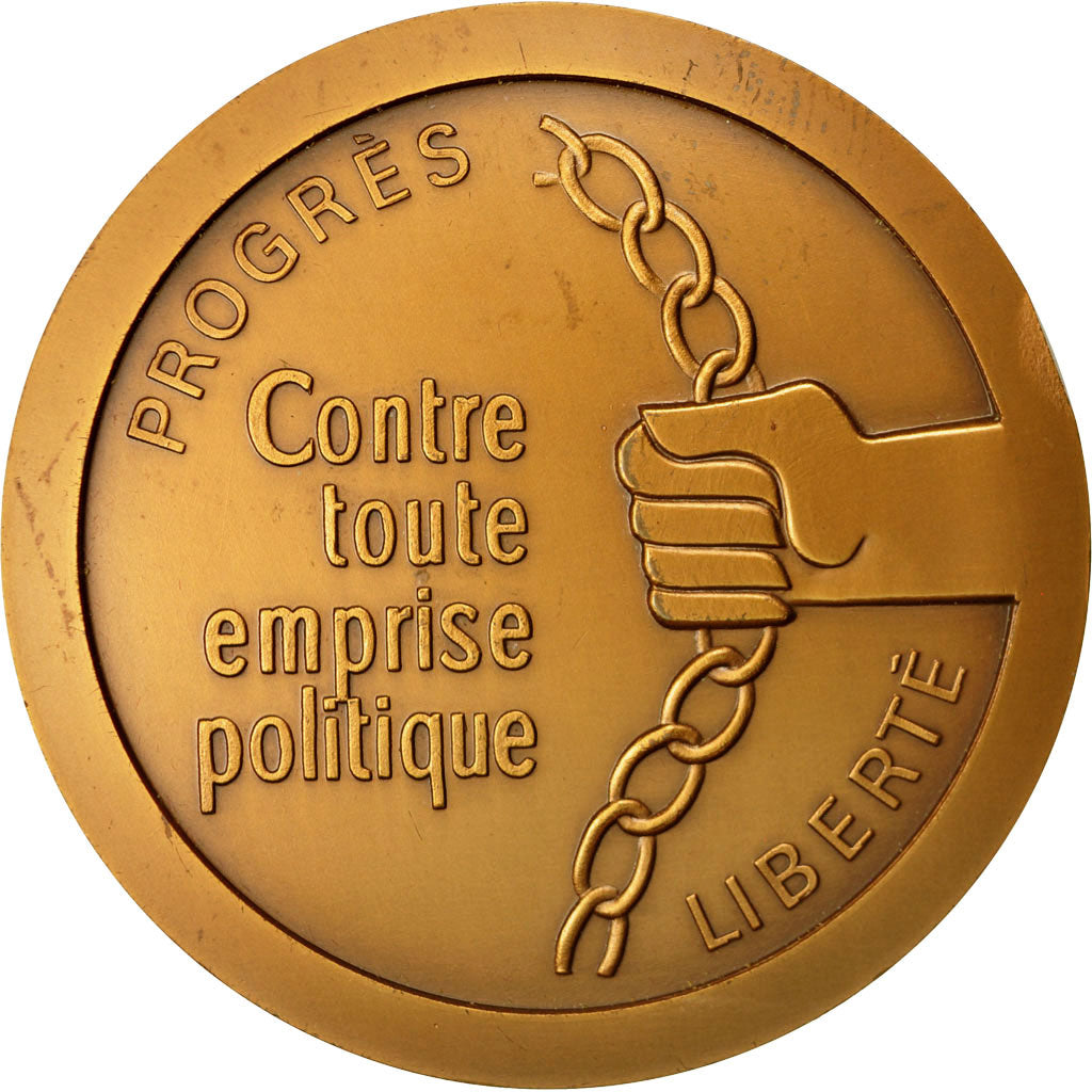 France, Medal, Confédération Générale du Travail Force Ouvrière, 1985