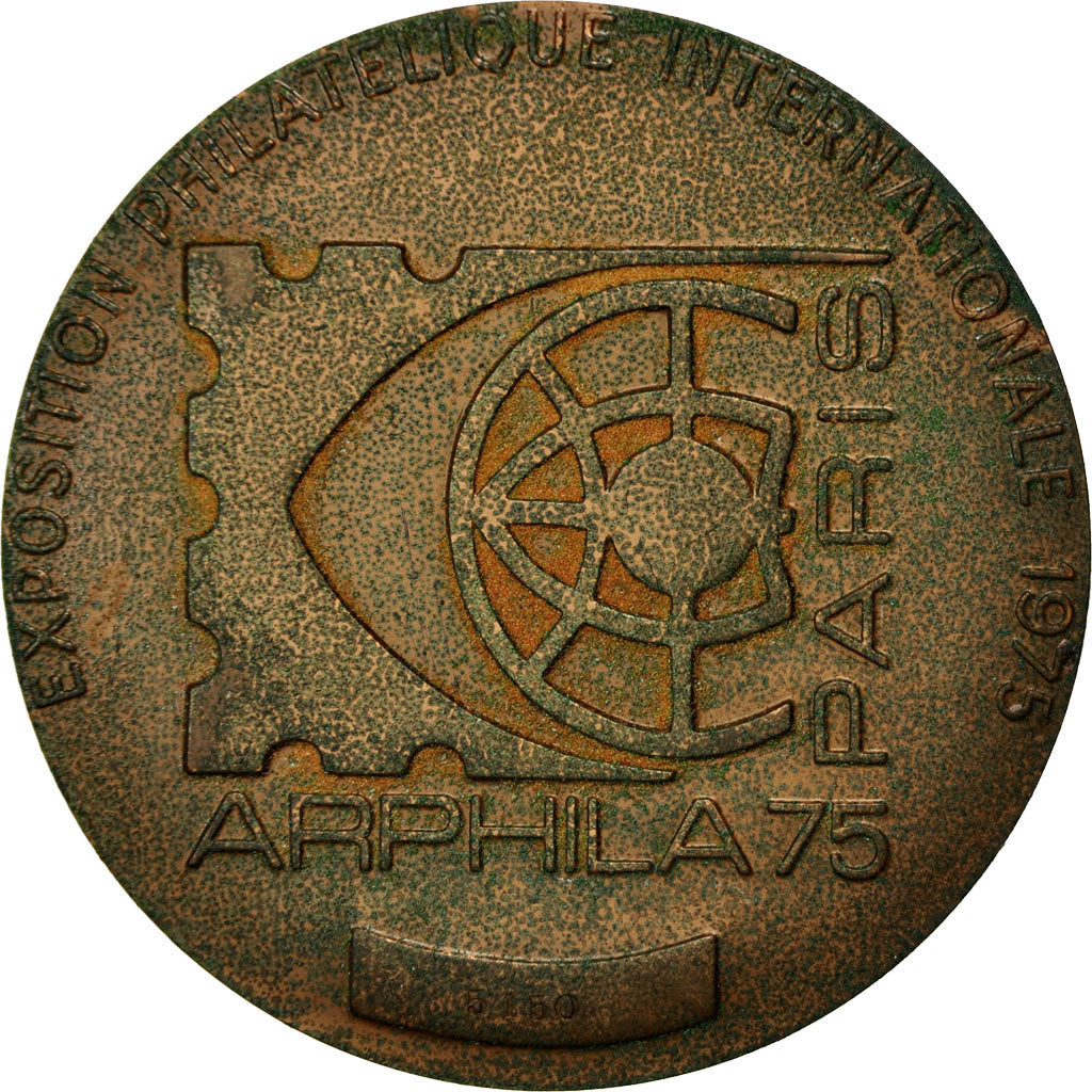 France, Médaille, Exposition Philatélique Internationale, Paris, 1975, Renée