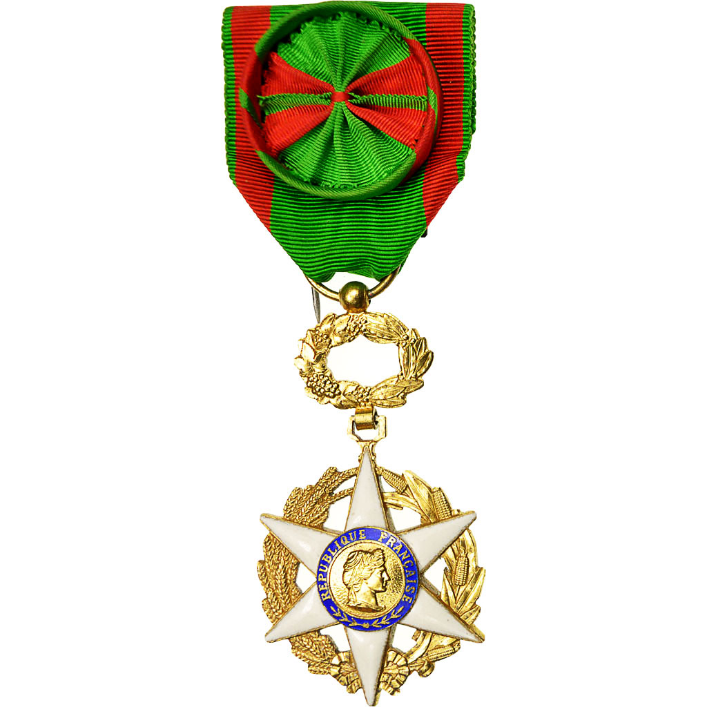 France, Médaille du Mérite Agricole, Medal, 1883, Uncirculated, Silver, 41