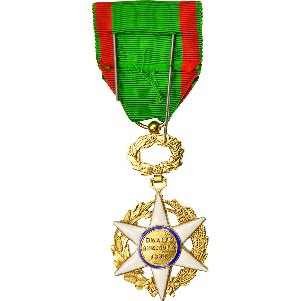 France, Médaille du Mérite Agricole, Medal, 1883, Uncirculated, Silver, 41