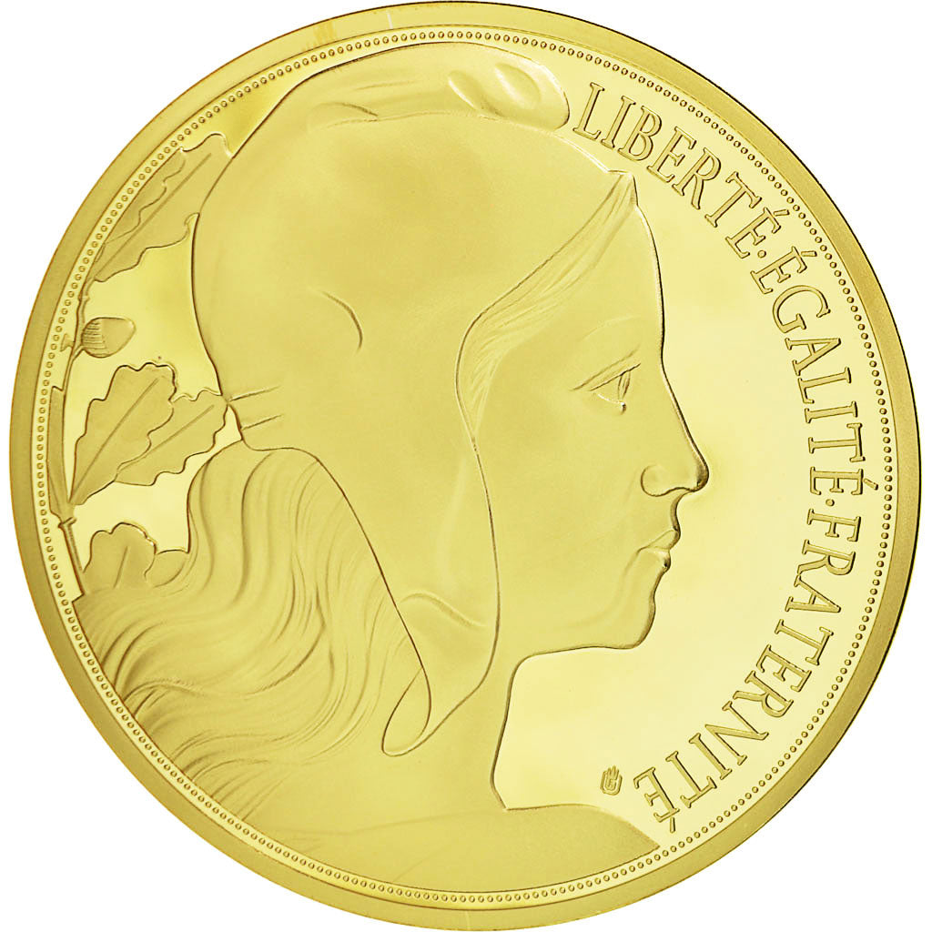 France, Medal, Marianne, Liberté Egalité Fraternité, MS(65-70), Copper Plated