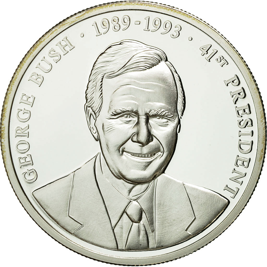 United States of America, Medal, Les Présidents des Etats-Unis, Georges Bush