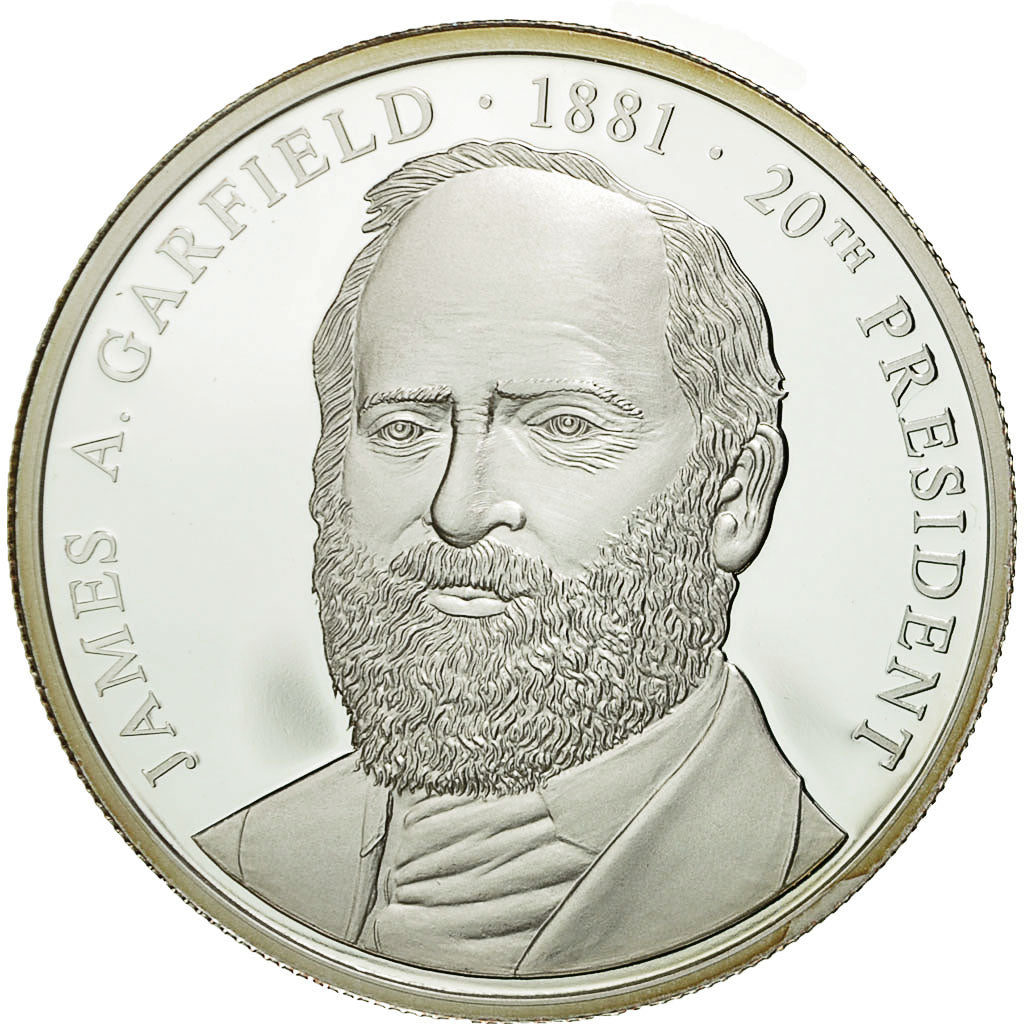 United States of America, Medal, Les Présidents des Etats-Unis, James Garfield