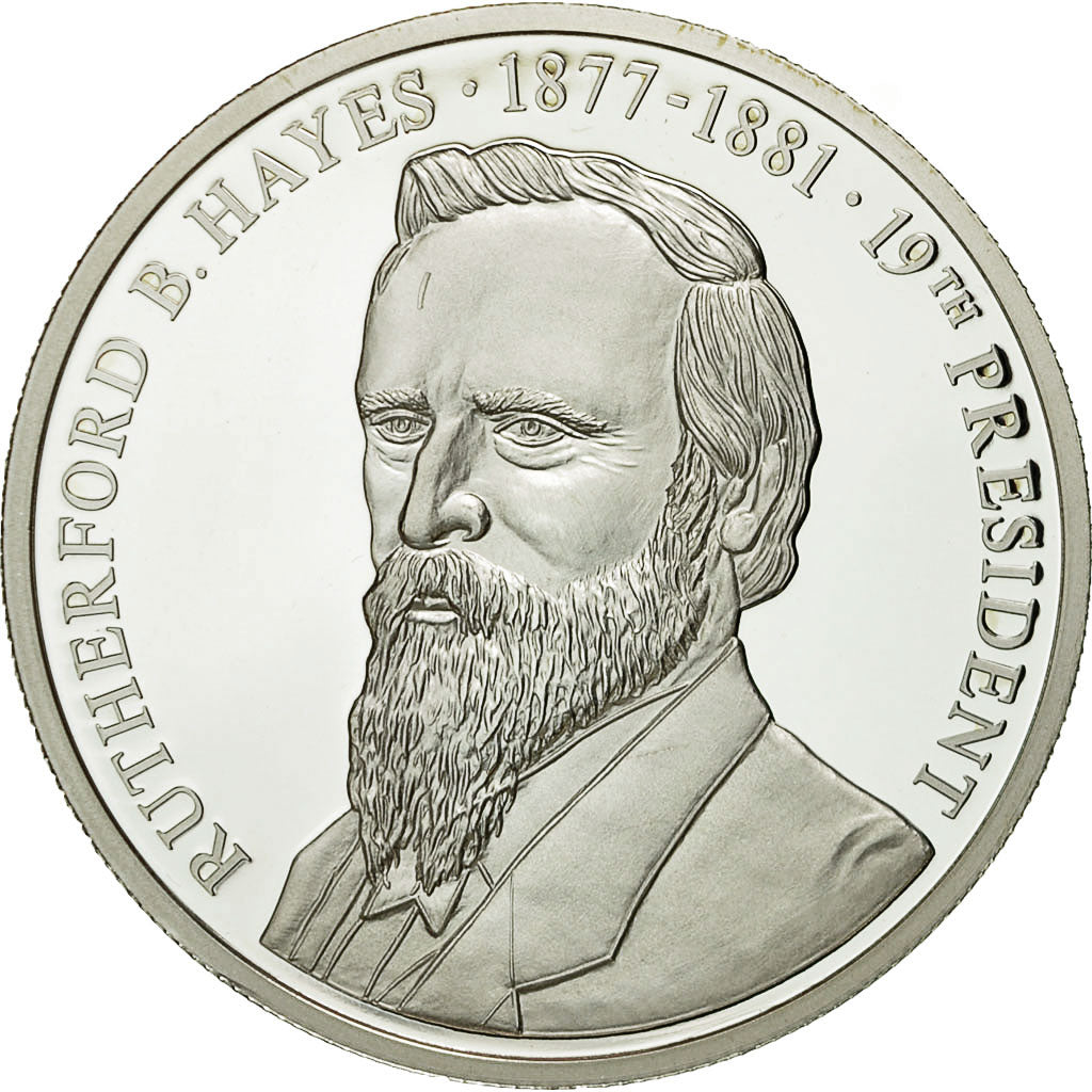 United States of America, Medal, Les Présidents des Etats-Unis, R. Hayes