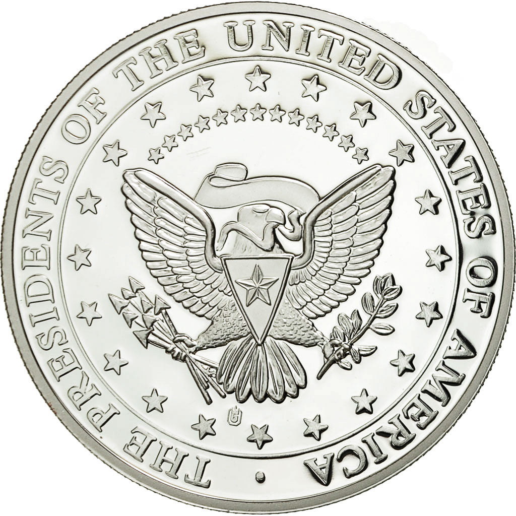 Estados Unidos de América, medalla, Les Présidents des Etats-Unis, M.