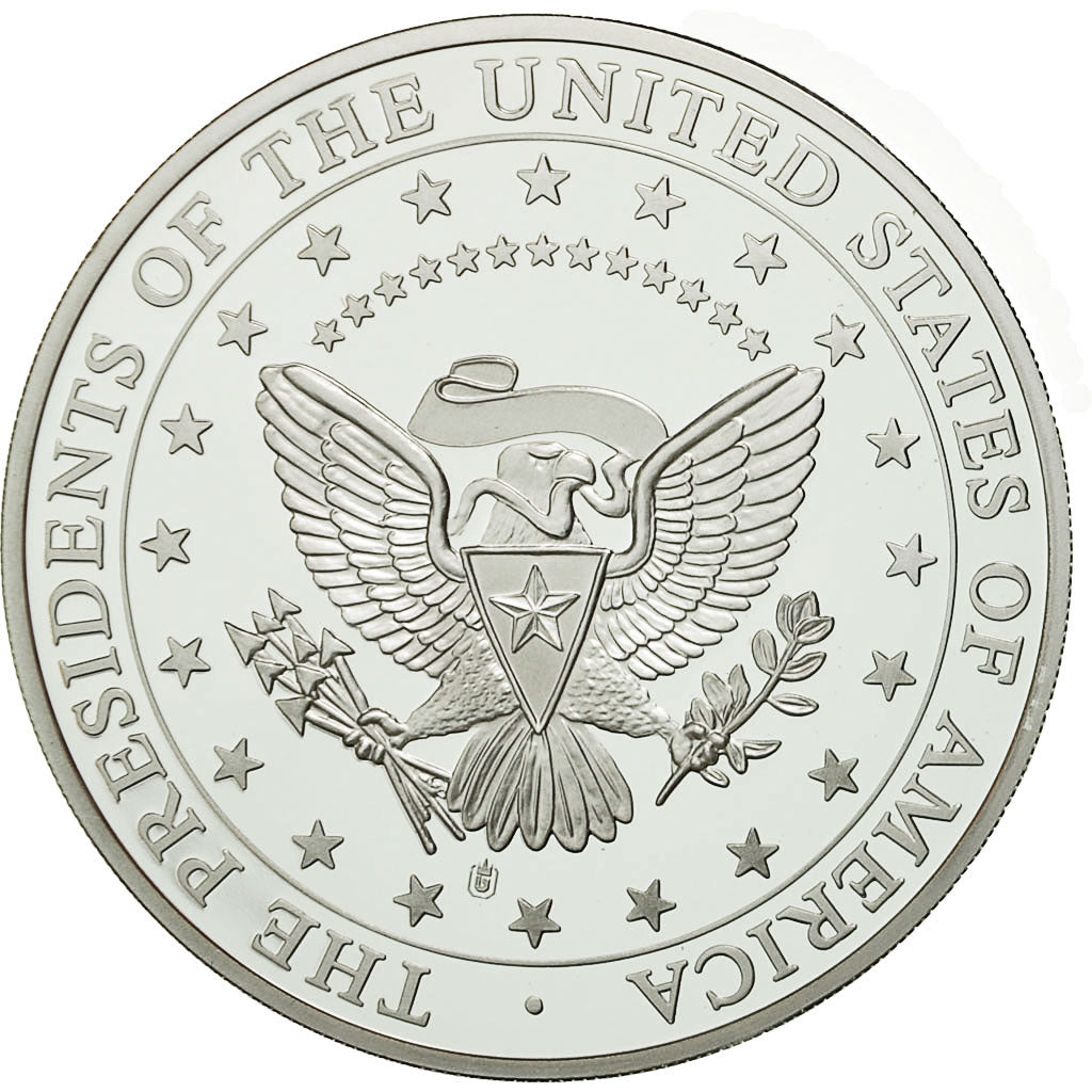 Stati Uniti d'America, medaglia, Les Présidents des Etats-Unis, G. Washington