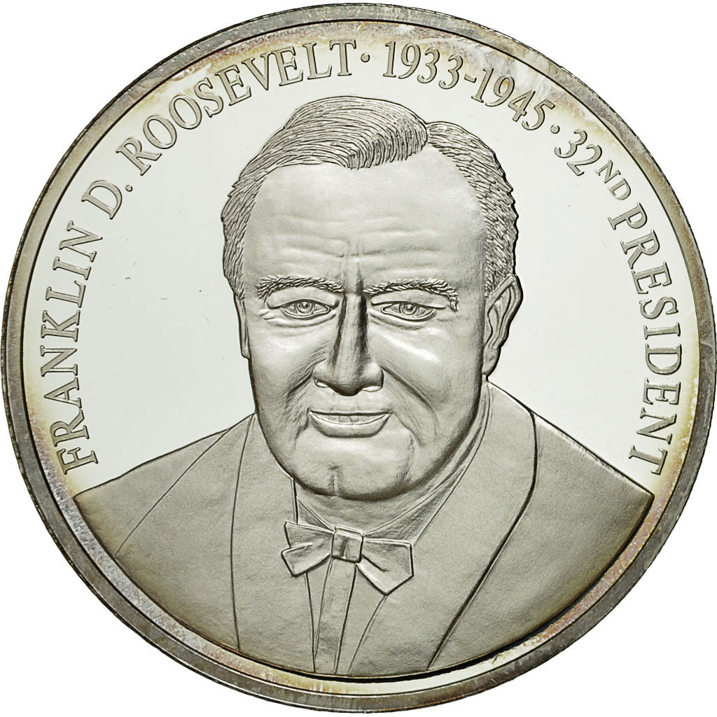 United States of America, Medal, Les Présidents des Etats-Unis, F. Roosevelt.