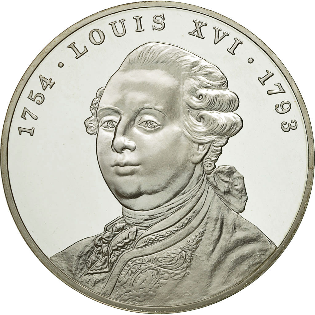 France, Médaille, Révolution Française, Louis XVI, FDC, Argent