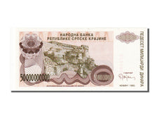 Biljet, Kroatië, 50 Milliard Dinara, 1993, NIEUW