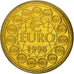 France, Médaille, 20 Euro Essai, 1998, FDC, Gilt Bronze