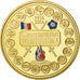 France, Medal, L'Europe des XXVII, Centenaire de Verdun, 2016, MS(65-70), Gilt