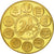 France, Medal, la Constitution Européenne, 2005, MS(65-70), Gilt Bronze