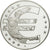 Francja, Medal, 10 ans de l'Euro, MS(65-70), Miedź platerowana srebrem