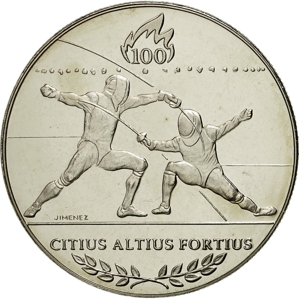 États-Unis, Médaille, Jeux Olympiques d'Atlanta, Escrime, 1996, Jimenez, FDC