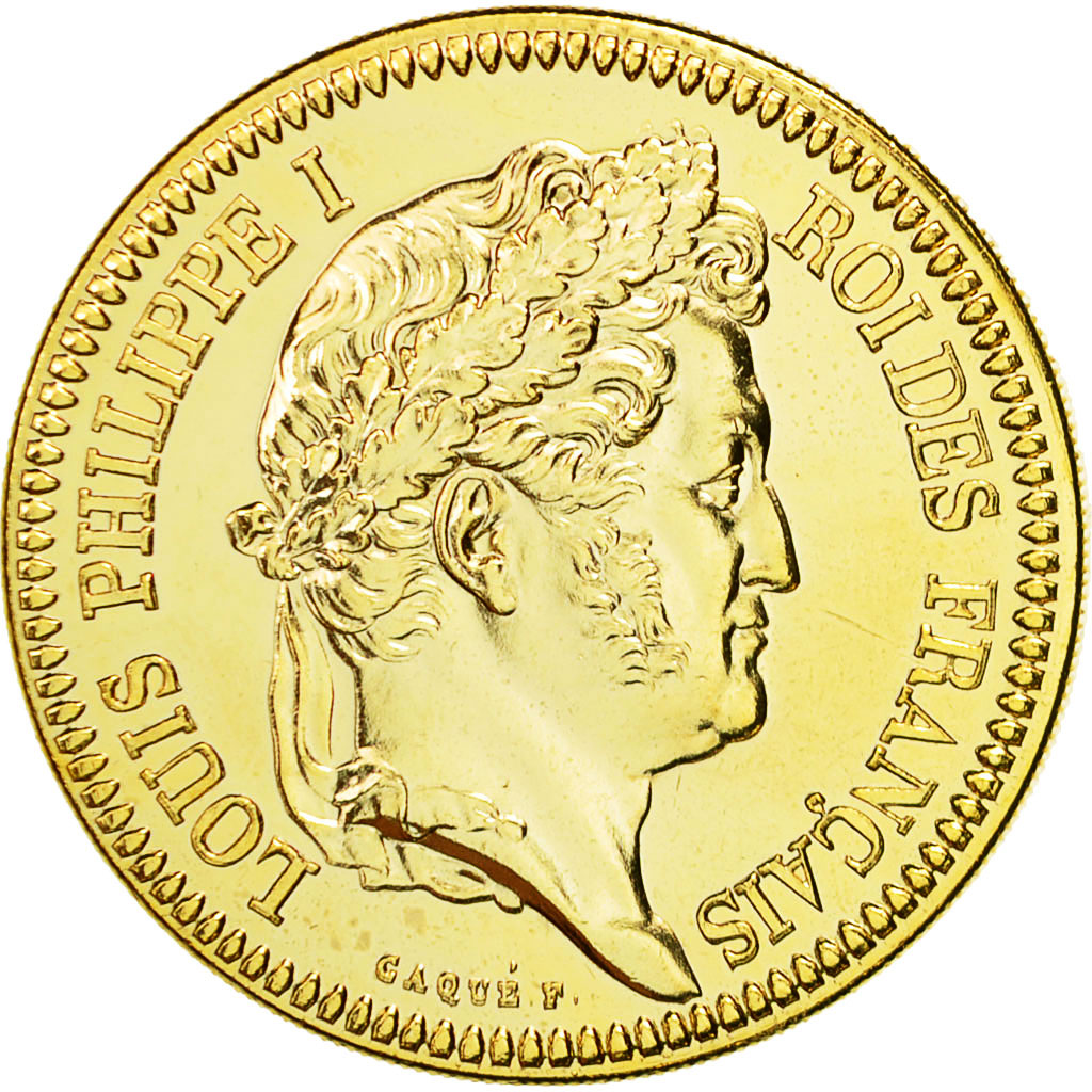 Frankrijk, Medaille, Les Rois de France, Louis Philippe Ier, FDC, Copper-Nickel