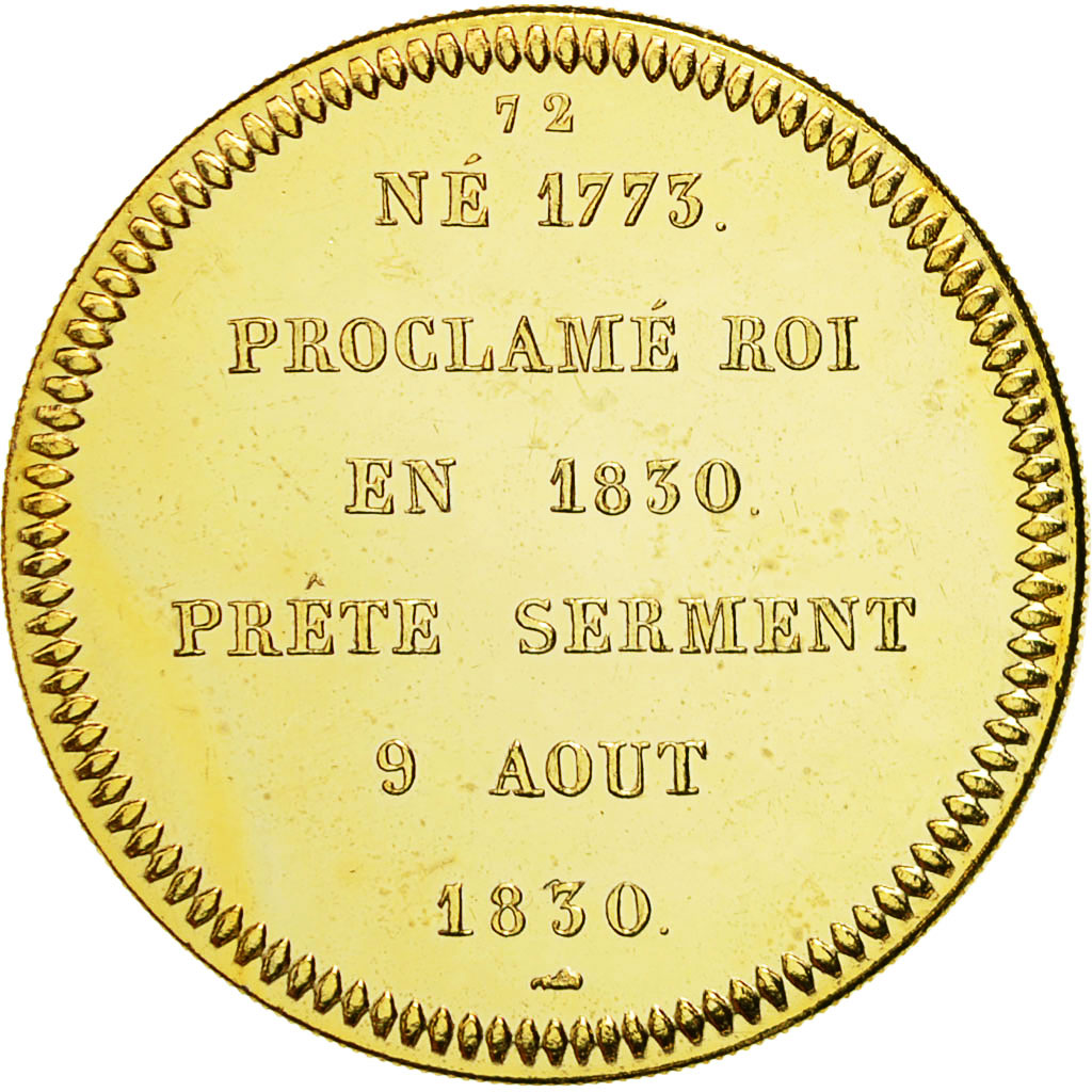 Frankrijk, Medaille, Les Rois de France, Louis Philippe Ier, FDC, Copper-Nickel