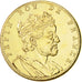 Frankreich, Medaille, Les Rois de France, Pépin, STGL, Copper-Nickel Gilt