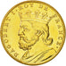 Frankreich, Medaille, Les Rois de France, Dagobert I, STGL, Copper-Nickel Gilt