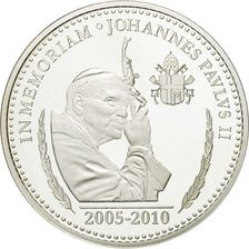 Vatican, Medal, En Mémoire de Jean-Paul II, 2010, MS(65-70), Silver