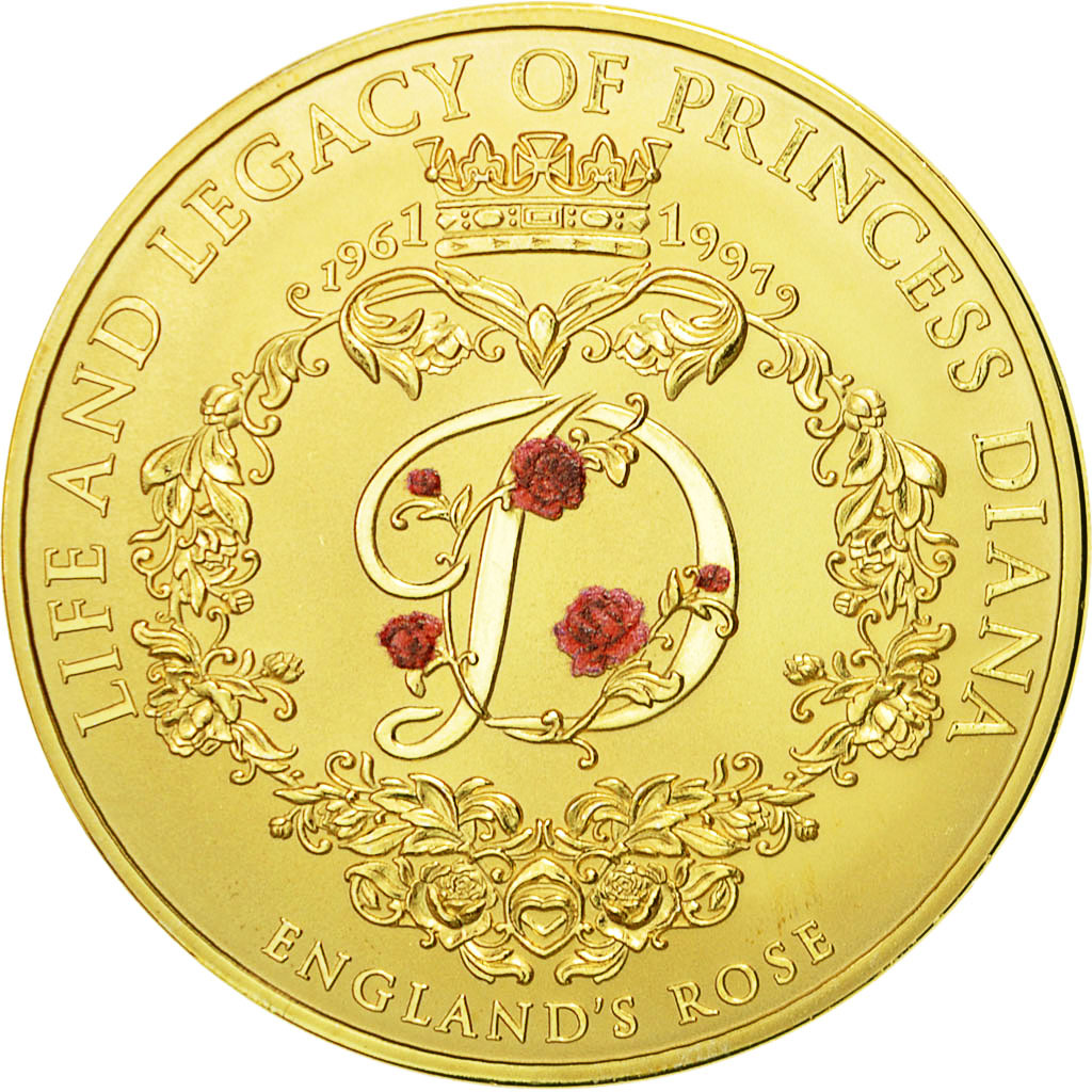 United Kingdom , Medal, Life and Legacy of Princess Lady Diana, England's Rose