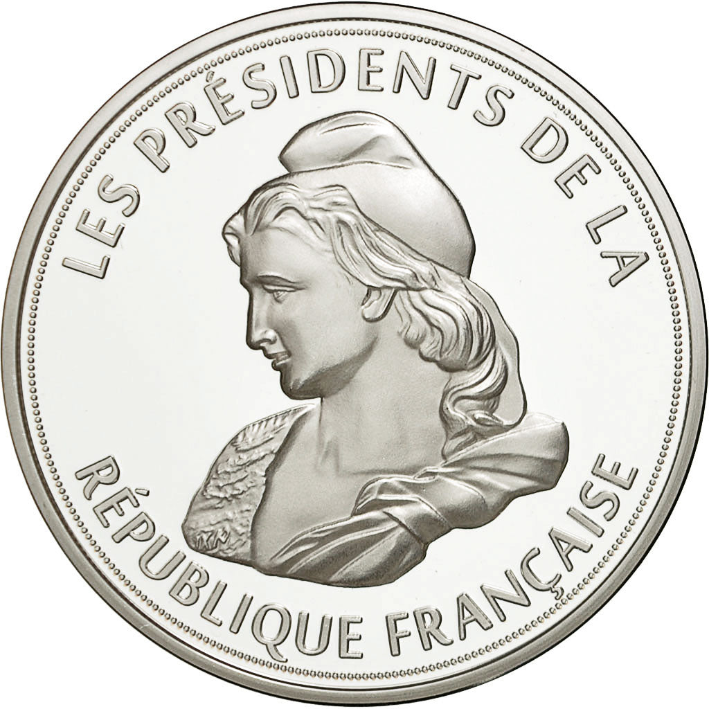 France, Medal, Les Présidents de la République Française, MS(65-70)